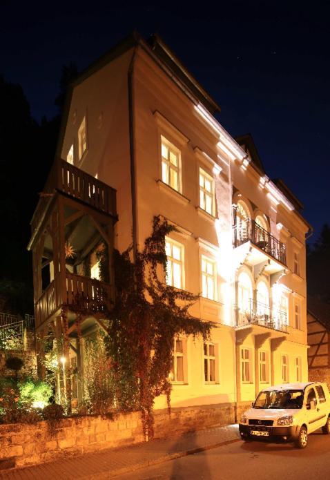 Apartmenthaus Saxonia Bad Schandau Buitenkant foto