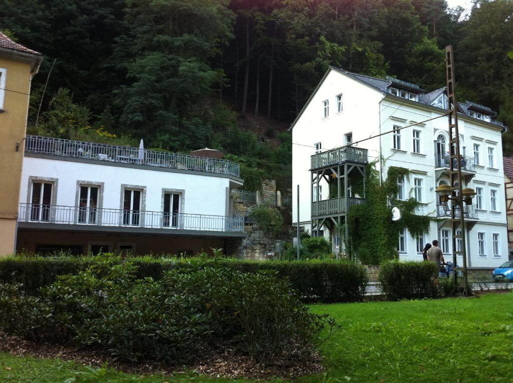 Apartmenthaus Saxonia Bad Schandau Buitenkant foto